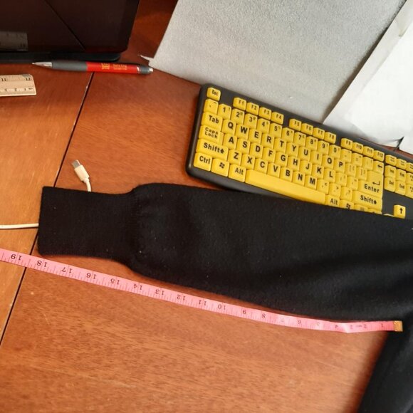 Jin Tu Men Wool Knit Cardigan Black Sz CH110/US 14 PreLoved Excellent Condition - Picture 7 of 7